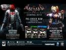 Historias alternativas de Capucha Roja y Harley Quinn, como DLC de Batman: Arkham Knight