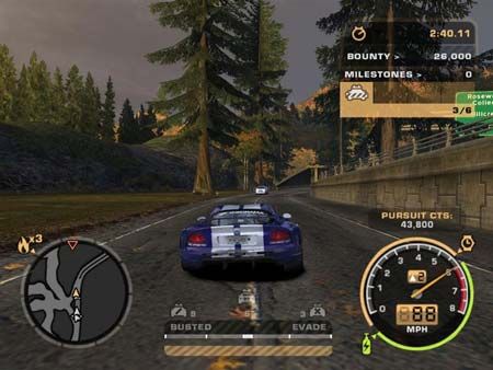 need for speed most wanted cheat ps2